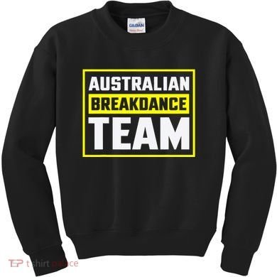 Australian Breakdance Costume Team Matching Kids Sweatshirt
