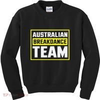 Australian Breakdance Costume Team Matching Kids Sweatshirt thumb 0