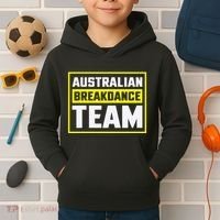 Australian Breakdance Costume Team Matching Kids Hoodie thumb 2
