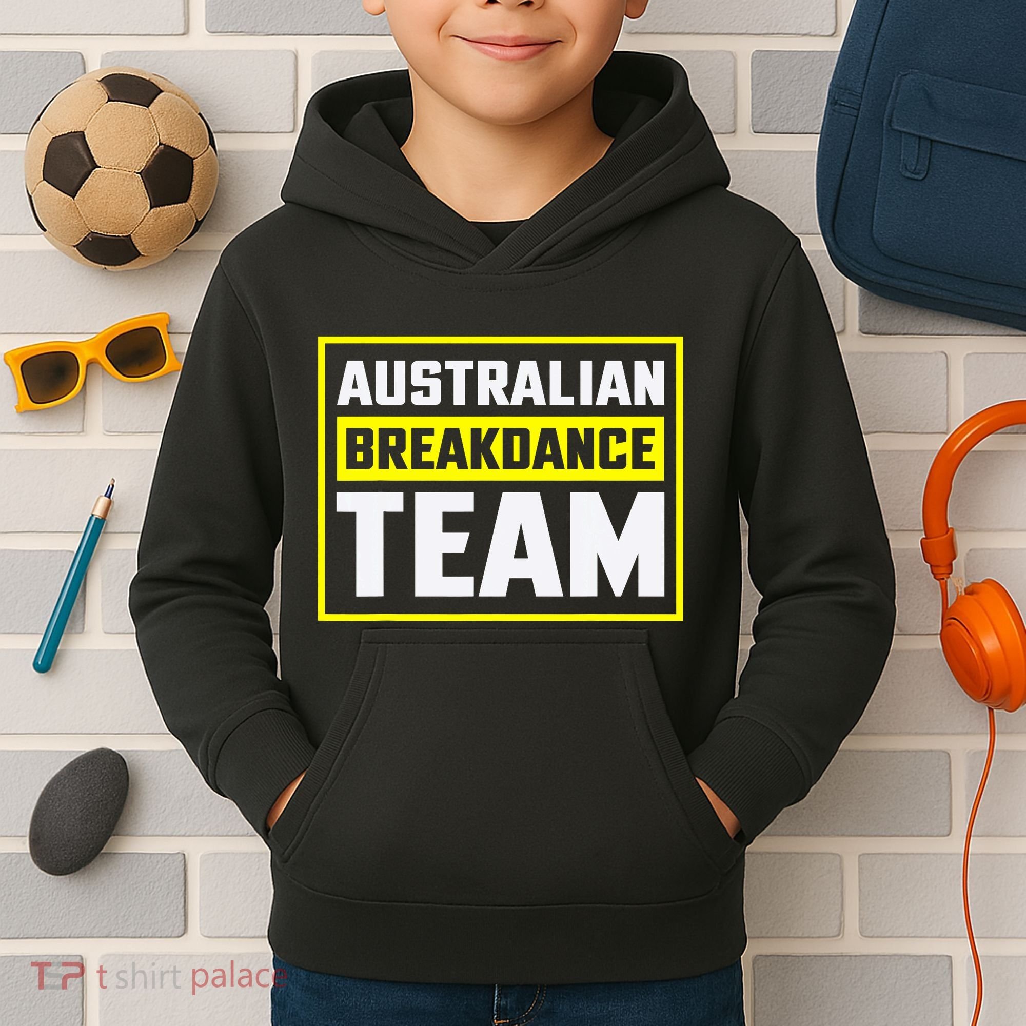 Australian Breakdance Costume Team Matching Kids Hoodie