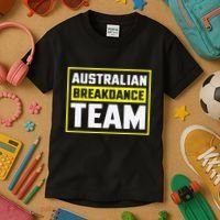 Australian Breakdance Costume Team Matching Kids T-Shirt thumb 3