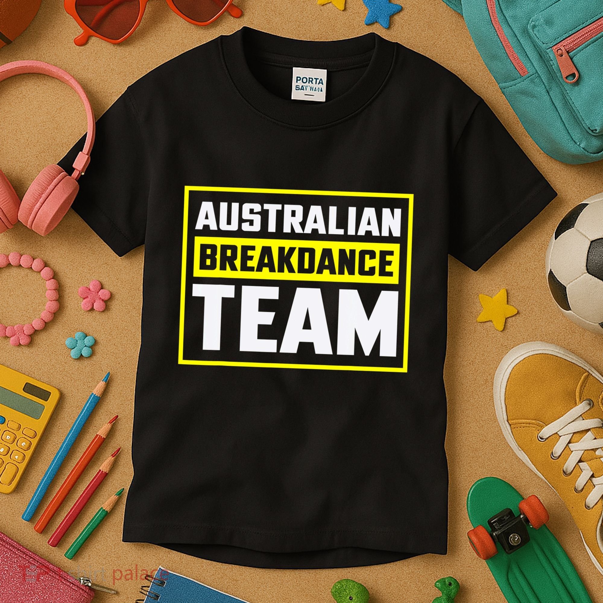 Australian Breakdance Costume Team Matching Kids T-Shirt