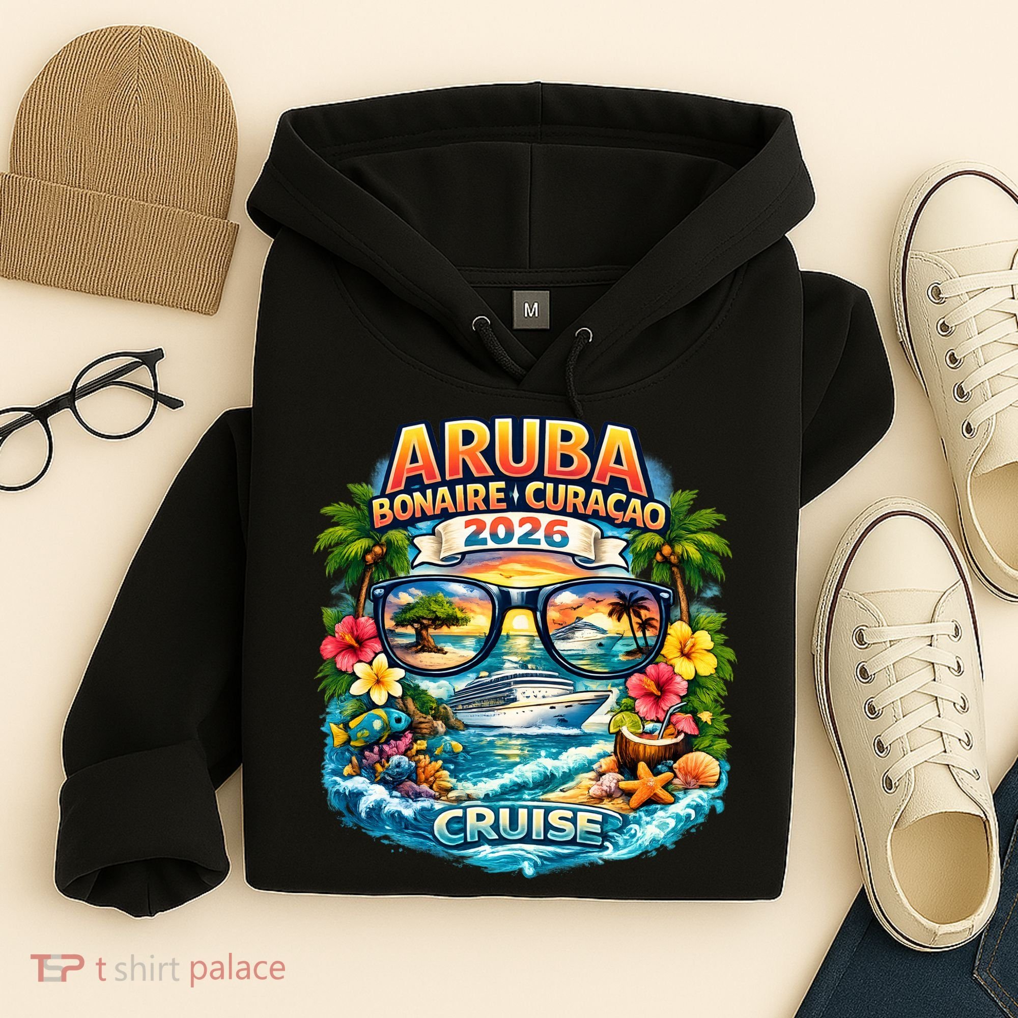 Aruba Bonaire Curacao Cruise 2026 Hoodie