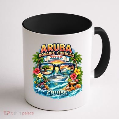 Aruba Bonaire Curacao Cruise 2026 Coffee Mug back