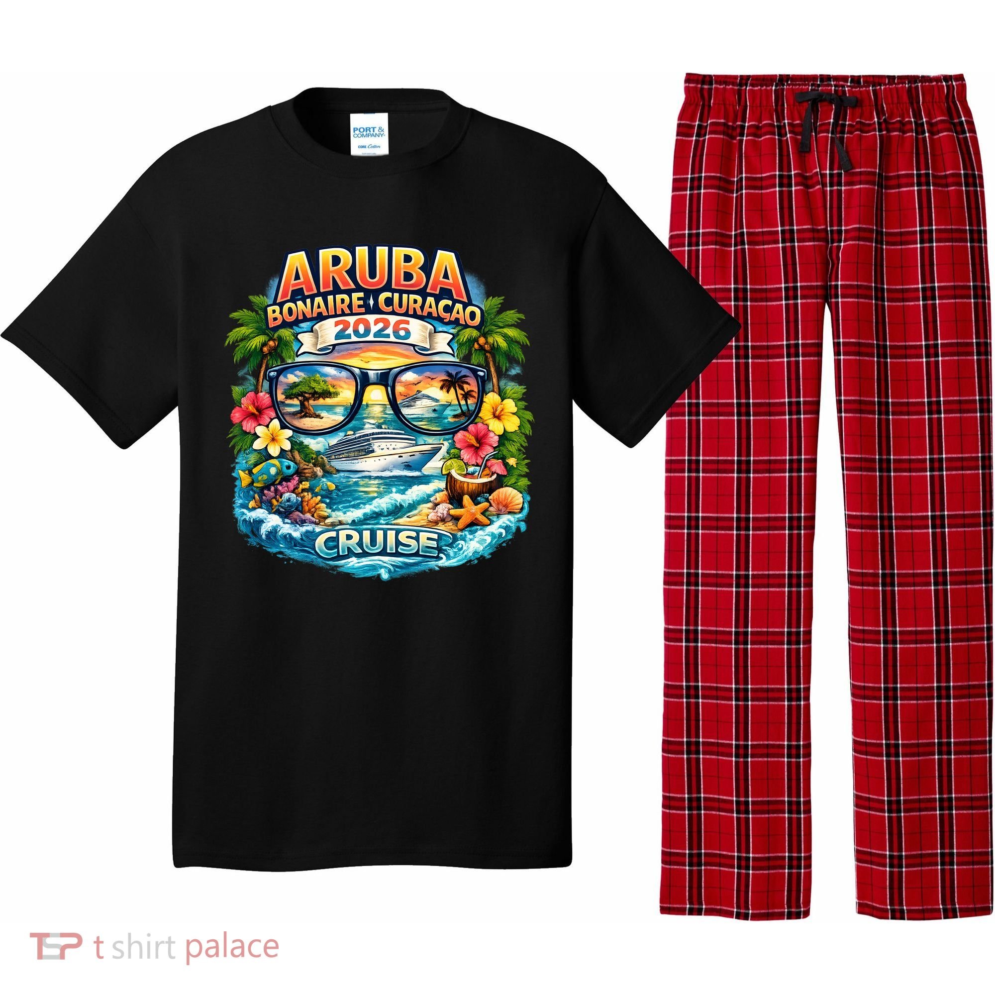 Aruba Bonaire Curacao Cruise 2026 Pajama Set
