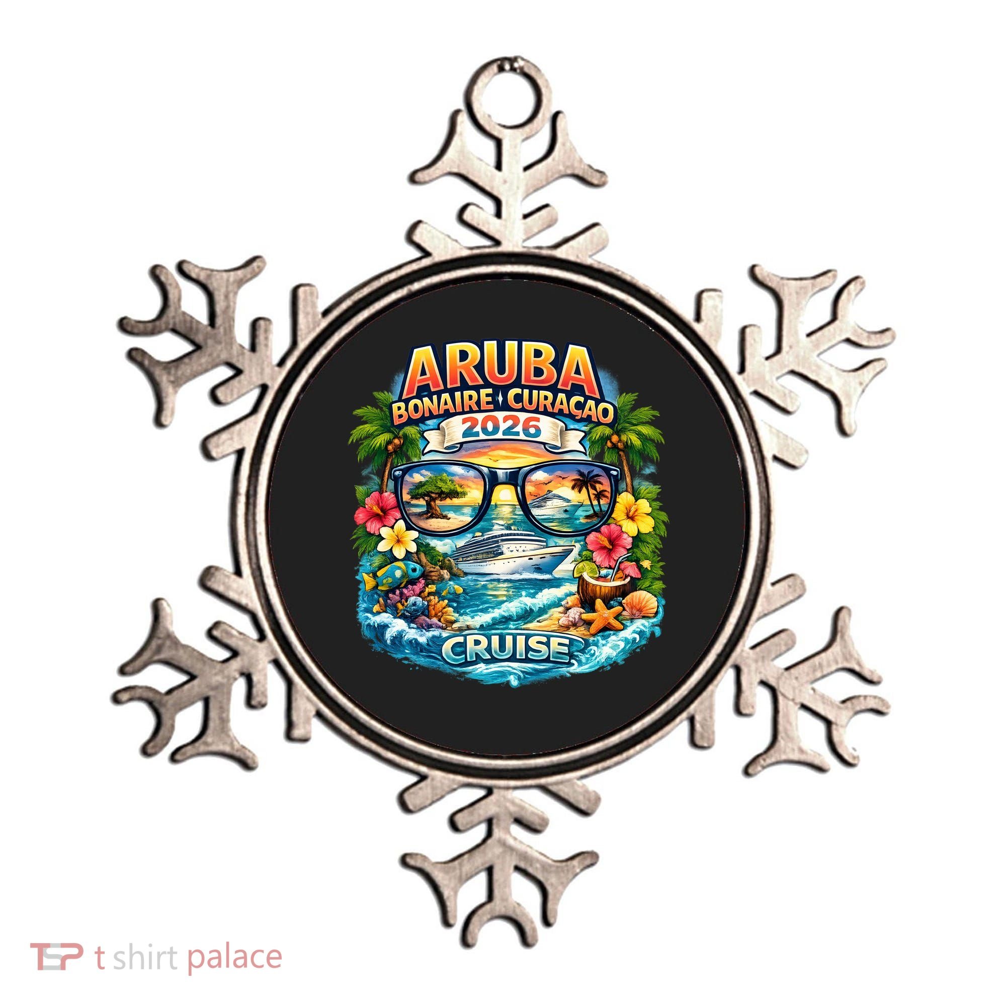 Aruba Bonaire Curacao Cruise 2026 Ornament