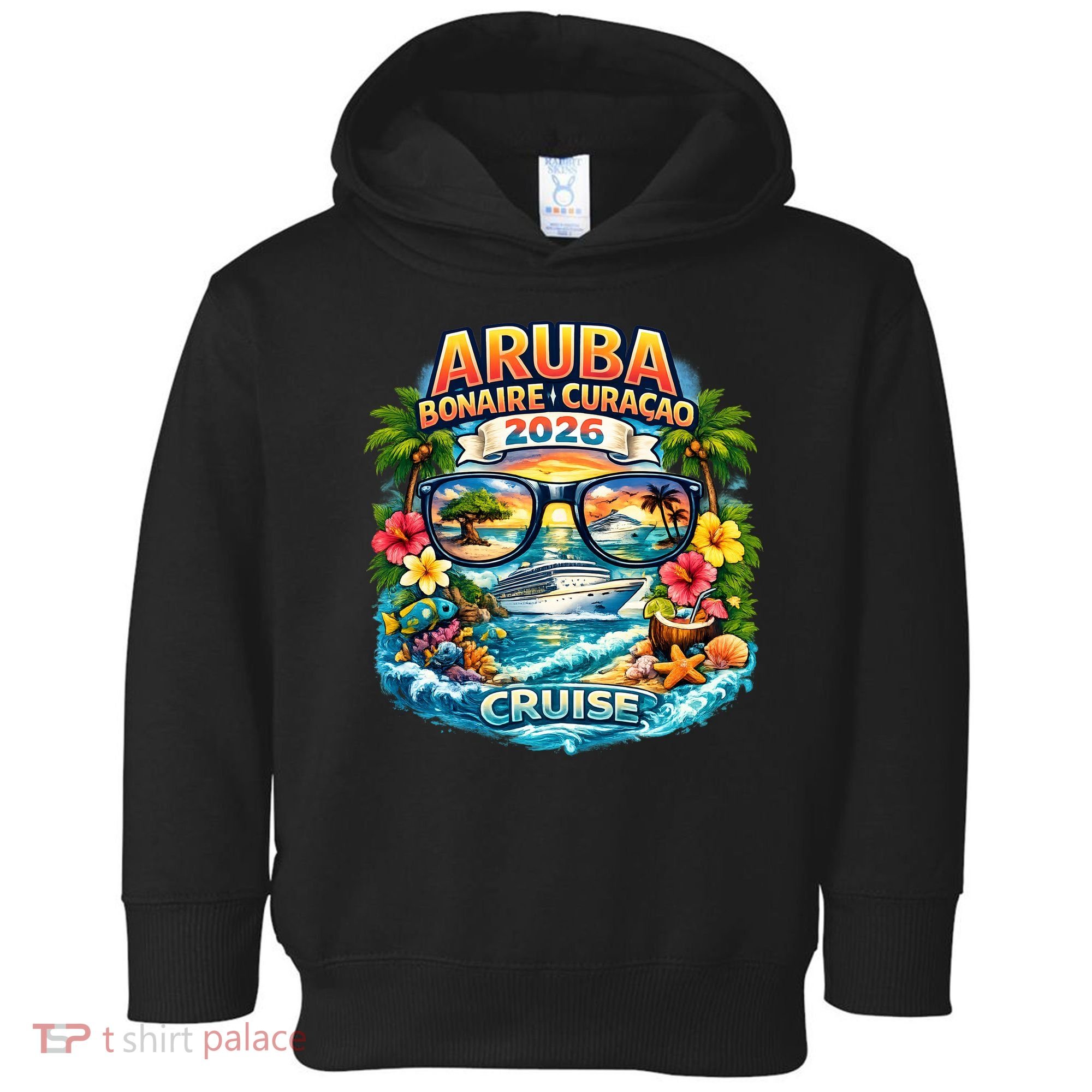 Aruba Bonaire Curacao Cruise 2026 Toddler Hoodie