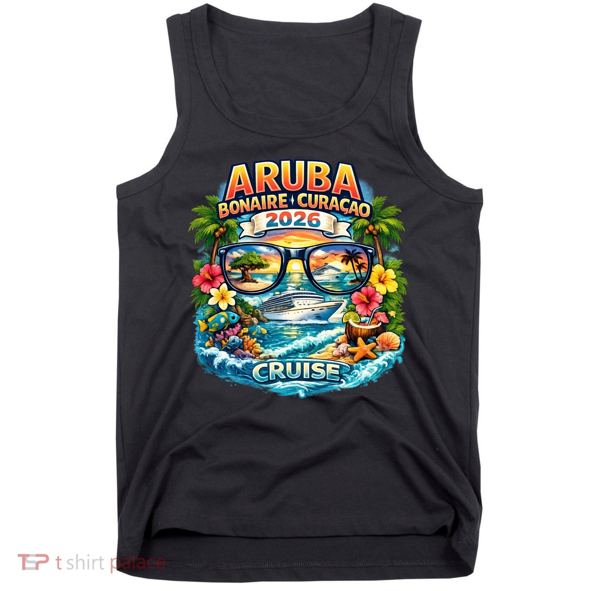 Aruba Bonaire Curacao Cruise 2026 Tank Top