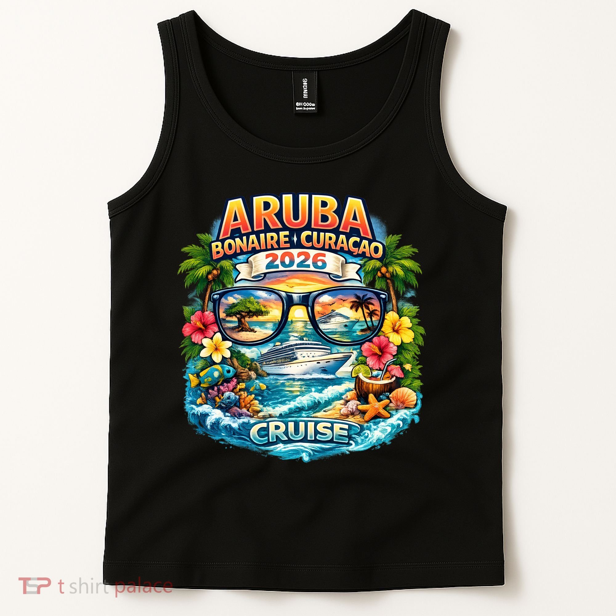 Aruba Bonaire Curacao Cruise 2026 Tank Top