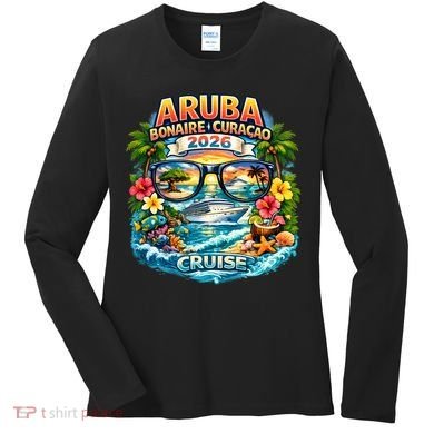 Aruba Bonaire Curacao Cruise 2026 Women's Long Sleeve Shirt