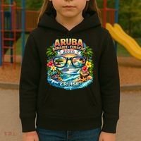 Aruba Bonaire Curacao Cruise 2026 Kids Hoodie thumb 3