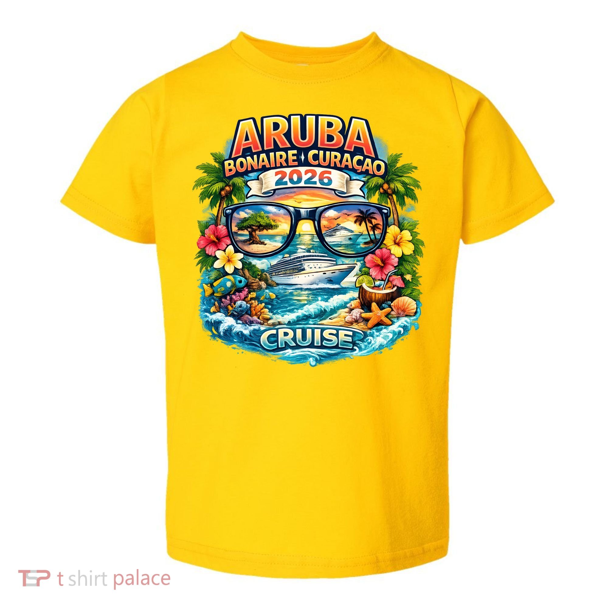 Aruba Bonaire Curacao Cruise 2026 Toddler T-Shirt