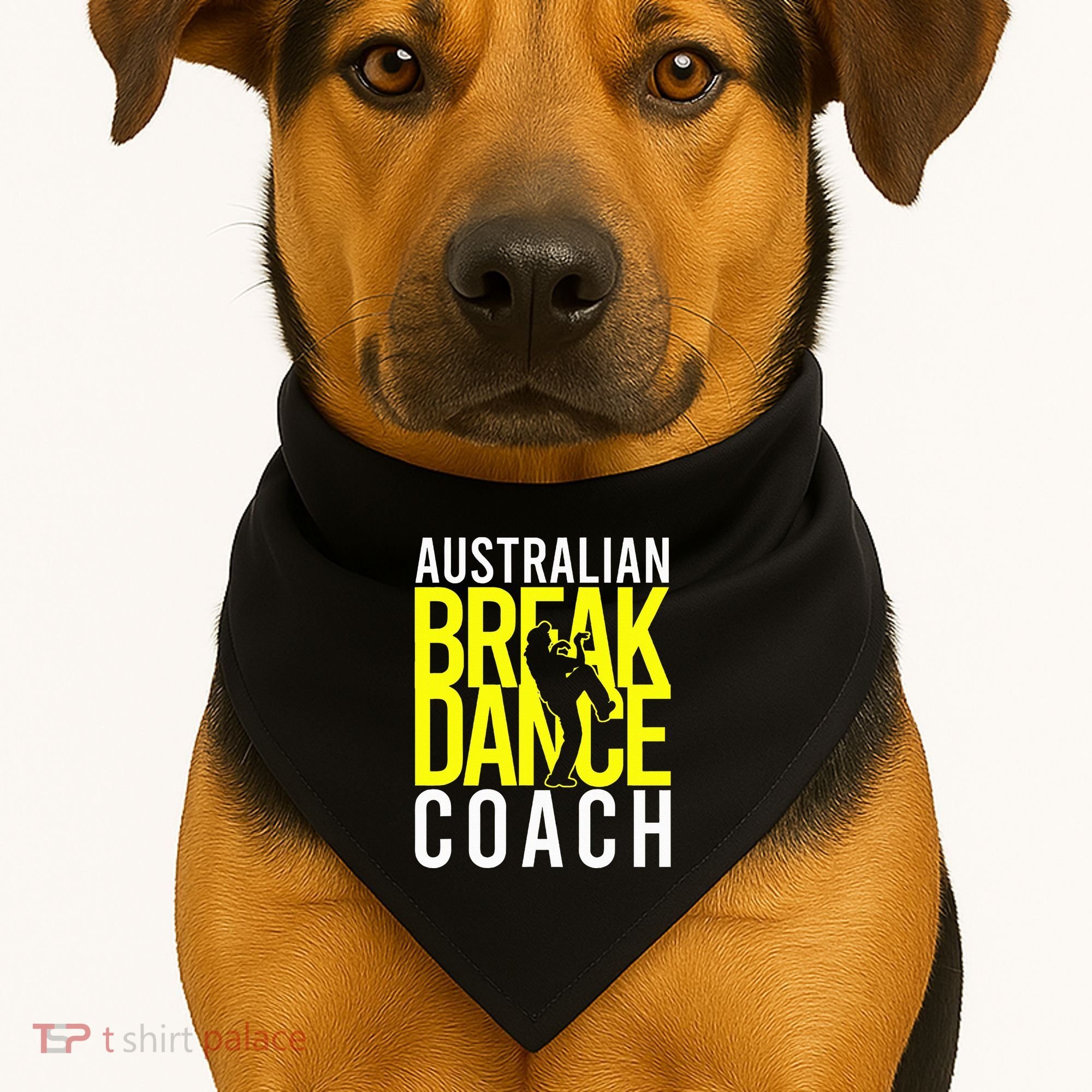 Australian Breakdance Coach Costume USA-Made Doggie Bandana