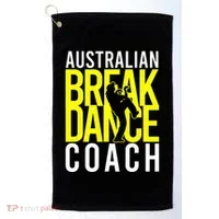 Australian Breakdance Coach Costume Golf Towel thumb 0