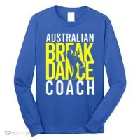 Australian Breakdance Coach Costume Long Sleeve Shirt thumb 0