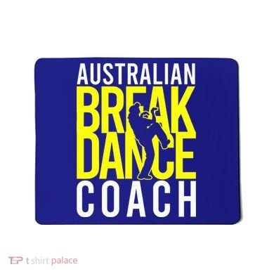 Australian Breakdance Coach Costume Mousepad