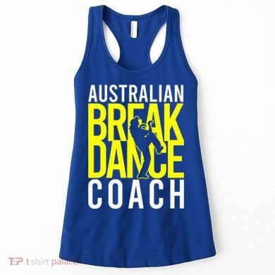 Australian Breakdance Coach Costume Women's Tank Top