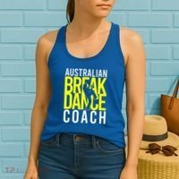 Australian Breakdance Coach Costume Women's Tank Top thumb 2