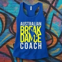 Australian Breakdance Coach Costume Women's Tank Top thumb 3