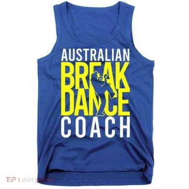 Australian Breakdance Coach Costume Tank Top