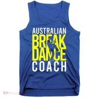 Australian Breakdance Coach Costume Tank Top thumb 0