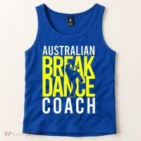 Australian Breakdance Coach Costume Tank Top thumb 2