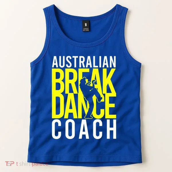 Australian Breakdance Coach Costume Tank Top