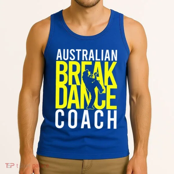 Australian Breakdance Coach Costume Tank Top