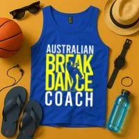 Australian Breakdance Coach Costume Tank Top thumb 4