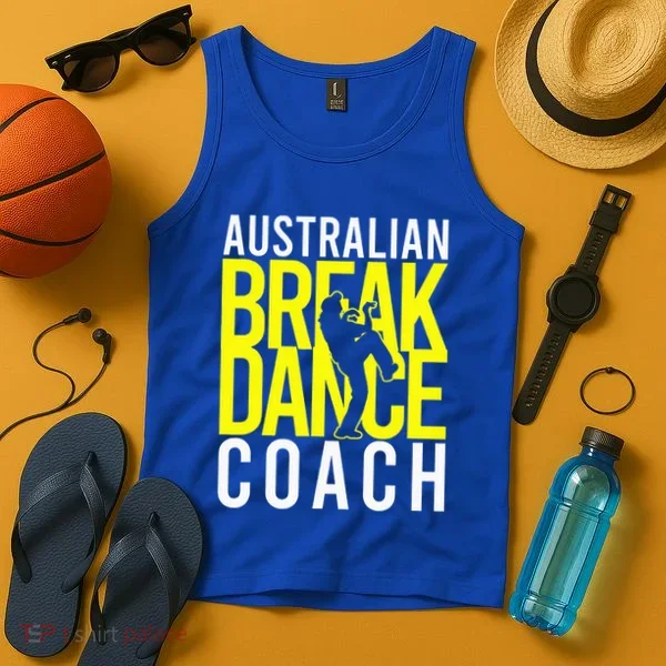 Australian Breakdance Coach Costume Tank Top