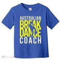 Australian Breakdance Coach Costume Toddler T-Shirt thumb 0