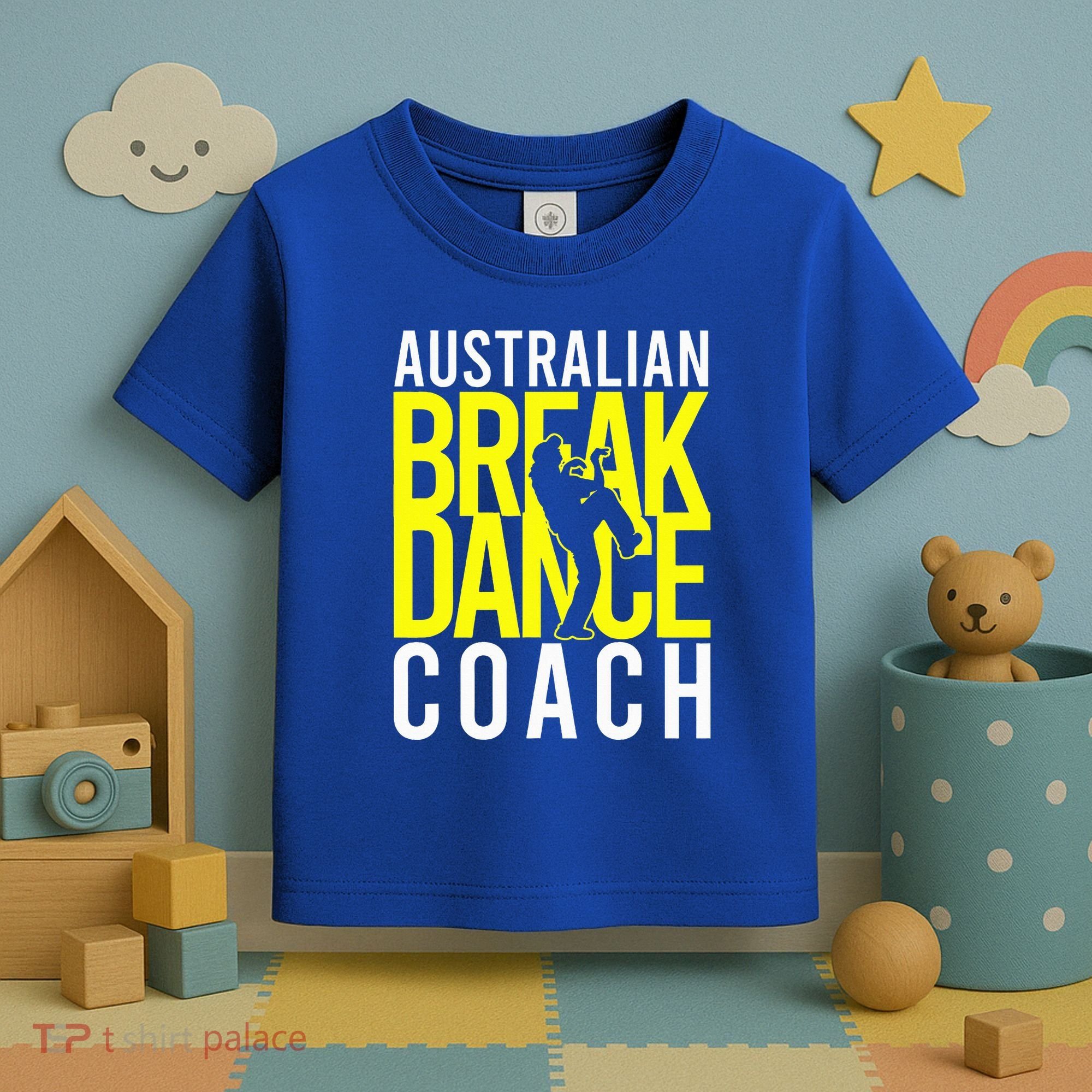 Australian Breakdance Coach Costume Toddler T-Shirt