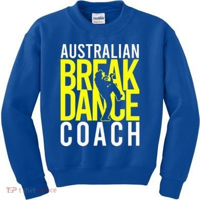 Australian Breakdance Coach Costume Kids Sweatshirt