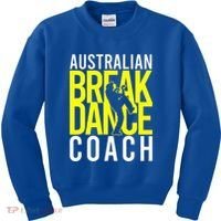 Australian Breakdance Coach Costume Kids Sweatshirt thumb 0
