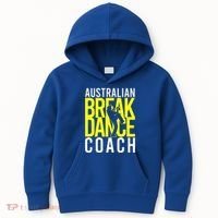 Australian Breakdance Coach Costume Kids Hoodie thumb 0