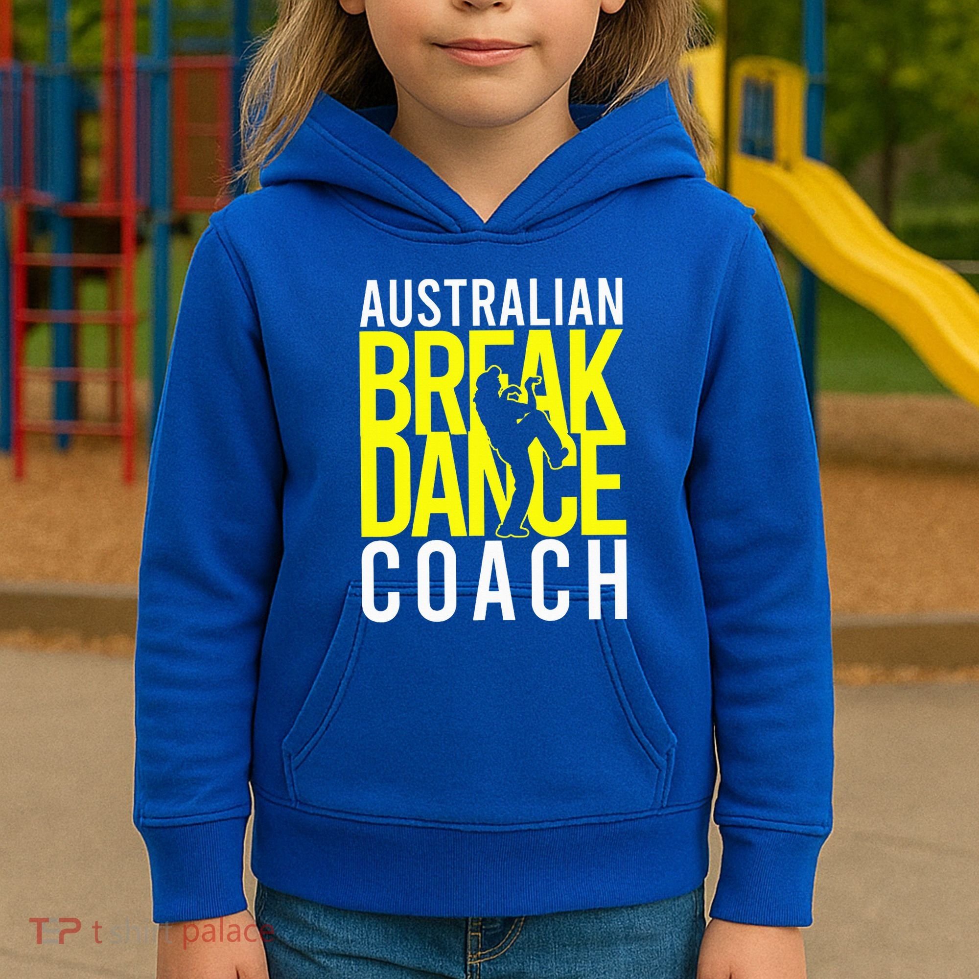 Australian Breakdance Coach Costume Kids Hoodie