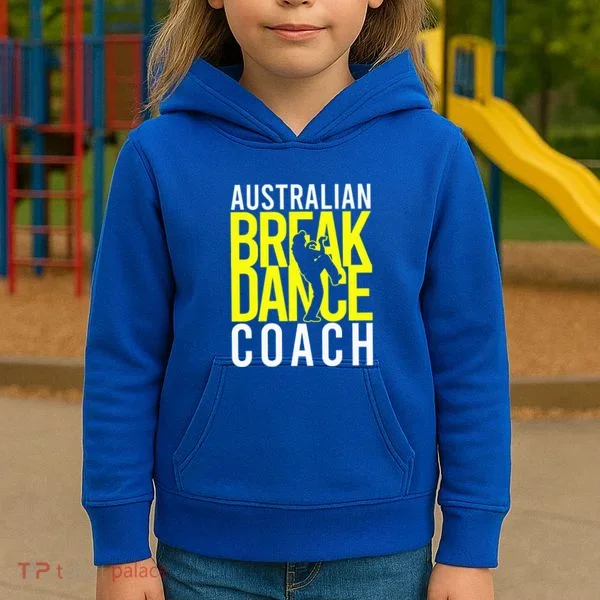 Australian Breakdance Coach Costume Kids Hoodie
