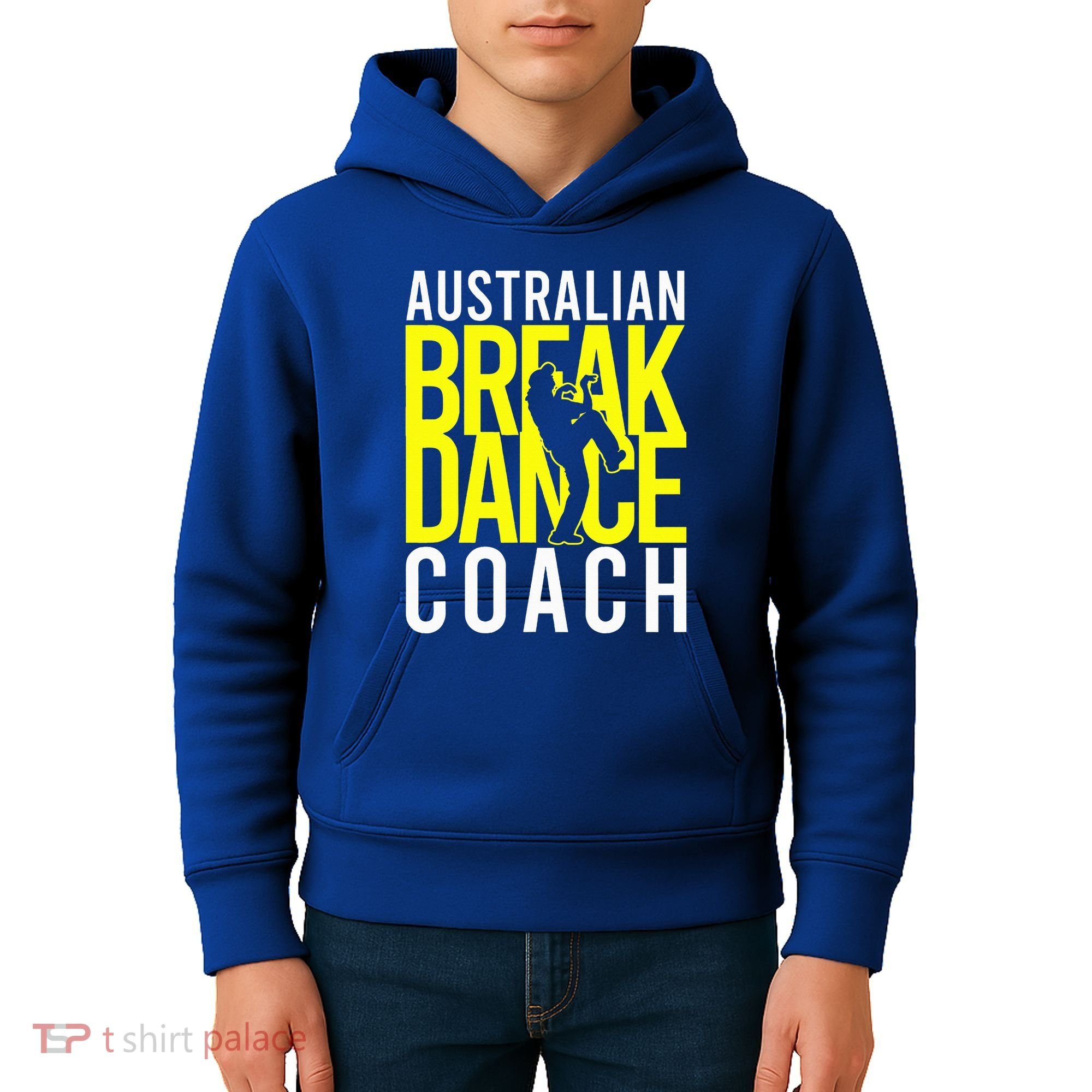Australian Breakdance Coach Costume Kids Hoodie