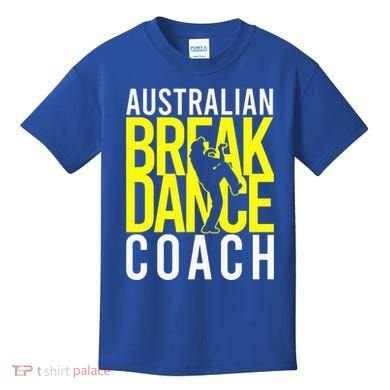 Australian Breakdance Coach Costume Kids T-Shirt