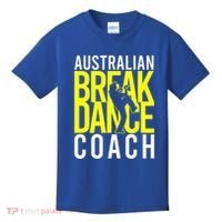 Australian Breakdance Coach Costume Kids T-Shirt thumb 0