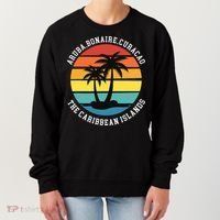 Aruba Bonaire Curacao The Caribbean Islands Vacation Women's Sweatshirt thumb 0