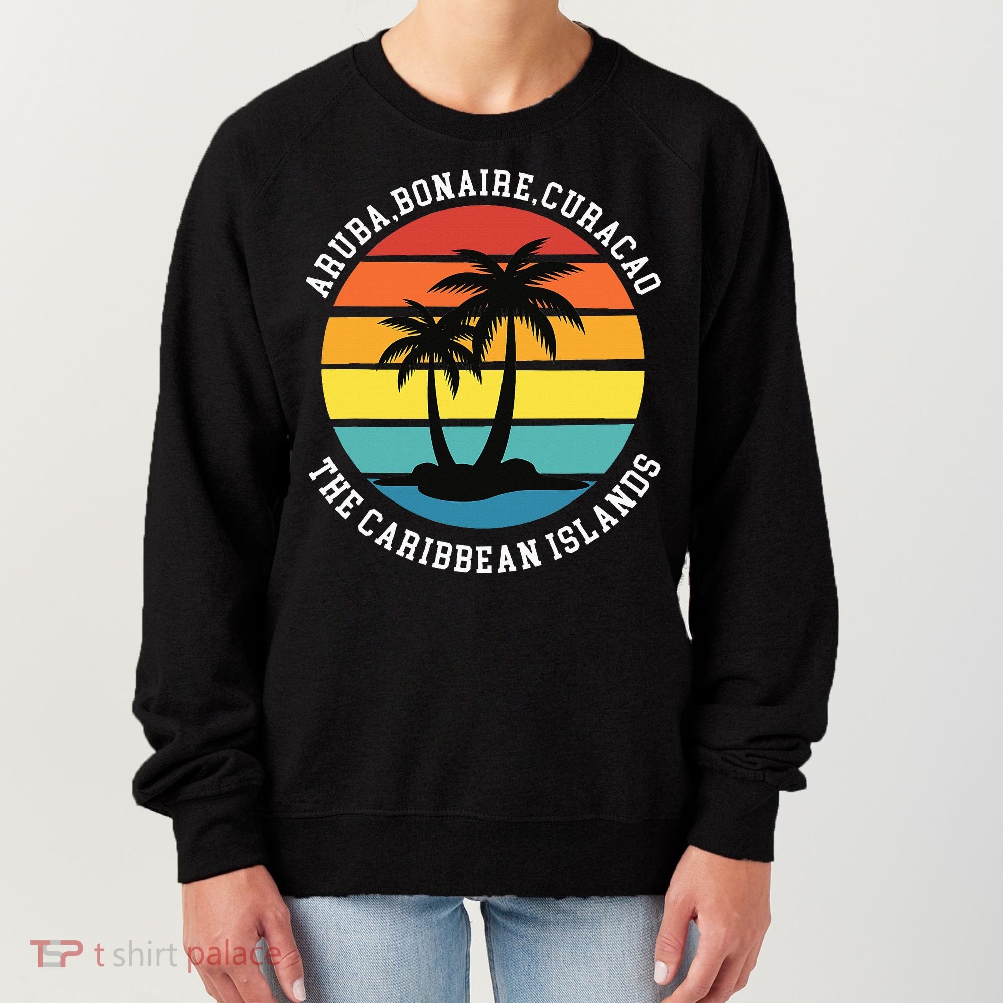 Aruba Bonaire Curacao The Caribbean Islands Vacation Women's Sweatshirt