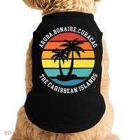 Aruba Bonaire Curacao The Caribbean Islands Vacation Doggie Tank thumb 0