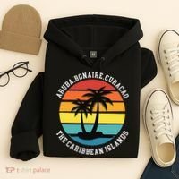 Aruba Bonaire Curacao The Caribbean Islands Vacation Hoodie thumb 4