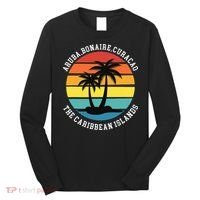 Aruba Bonaire Curacao The Caribbean Islands Vacation Long Sleeve Shirt thumb 0