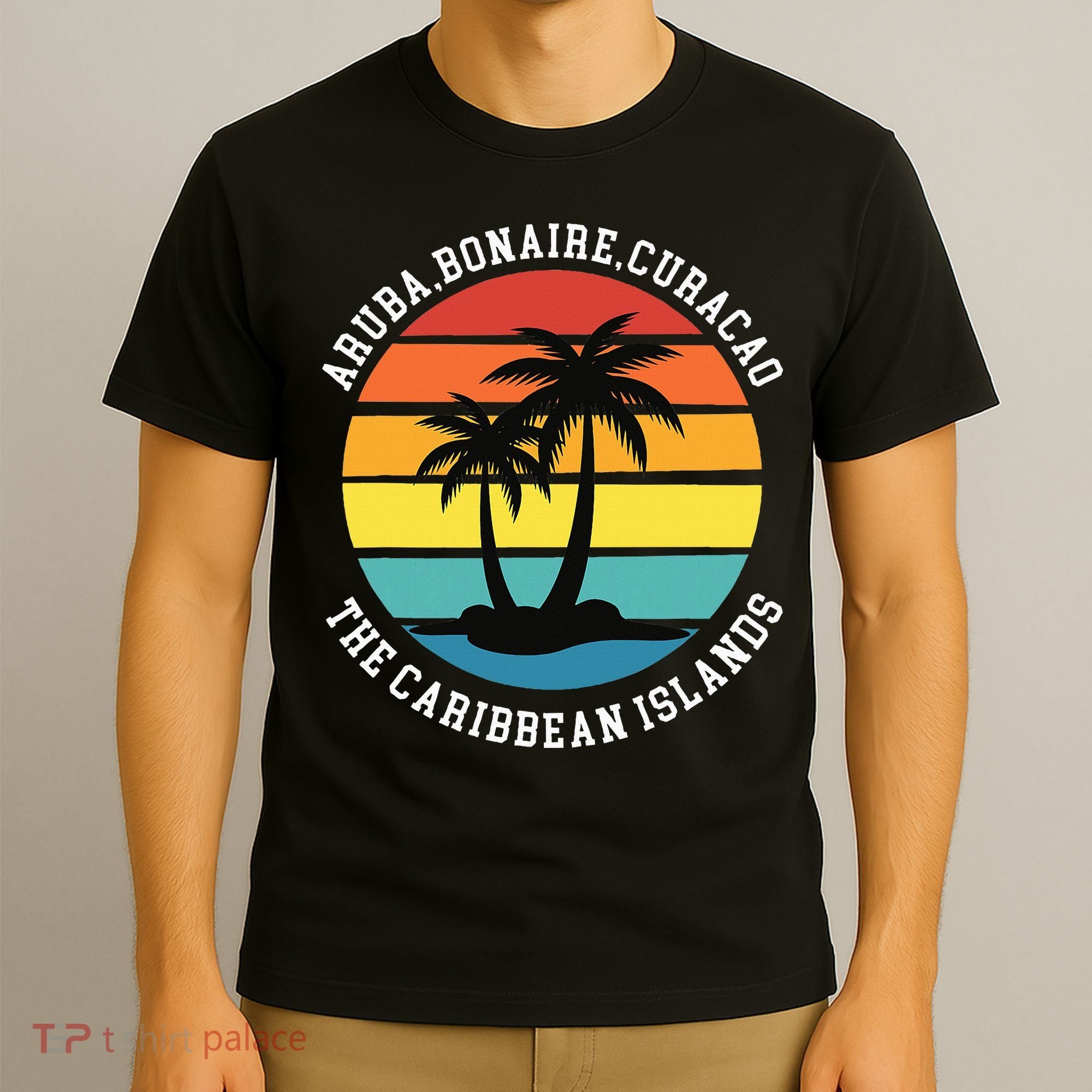 Aruba Bonaire Curacao The Caribbean Islands Vacation T-Shirt