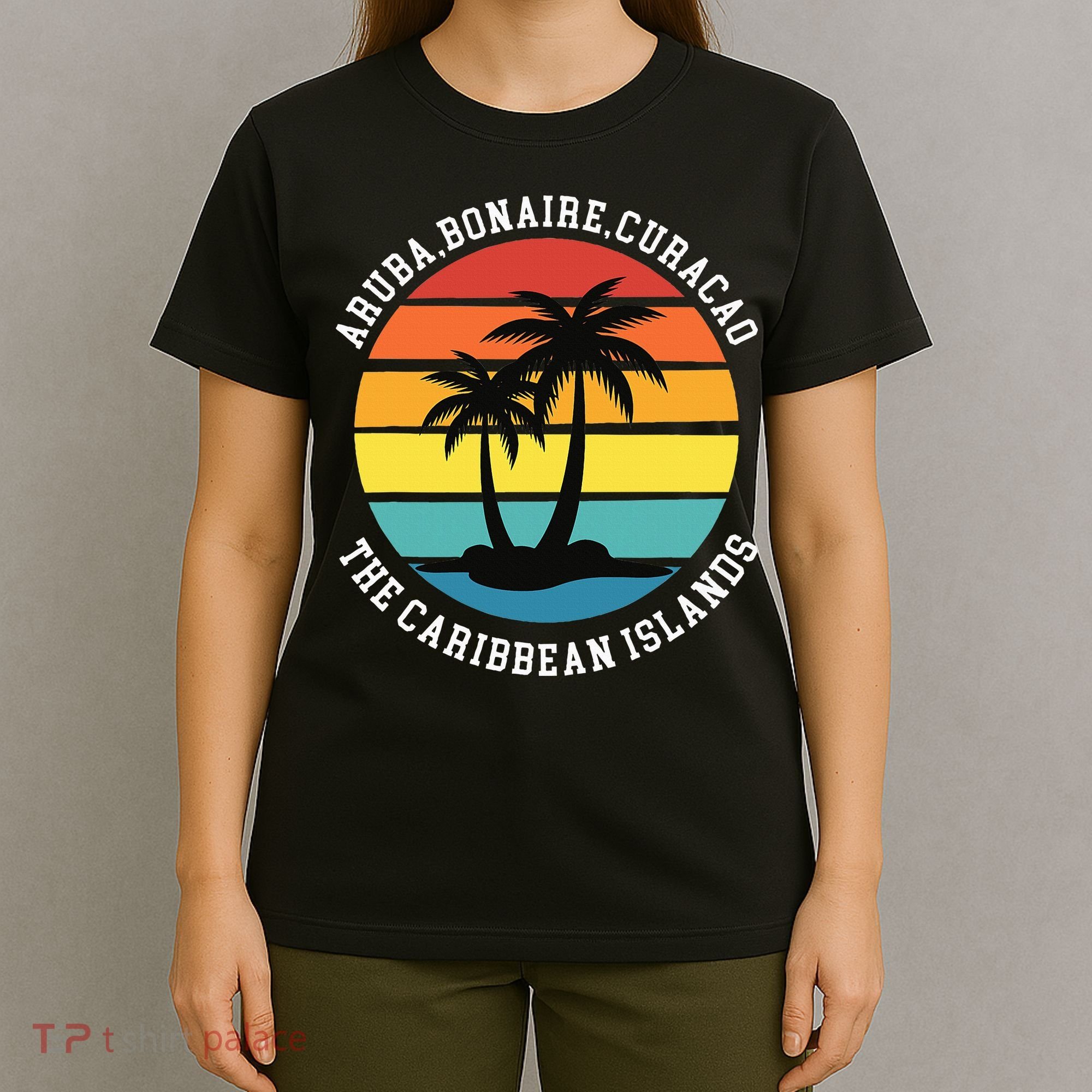 Aruba Bonaire Curacao The Caribbean Islands Vacation T-Shirt