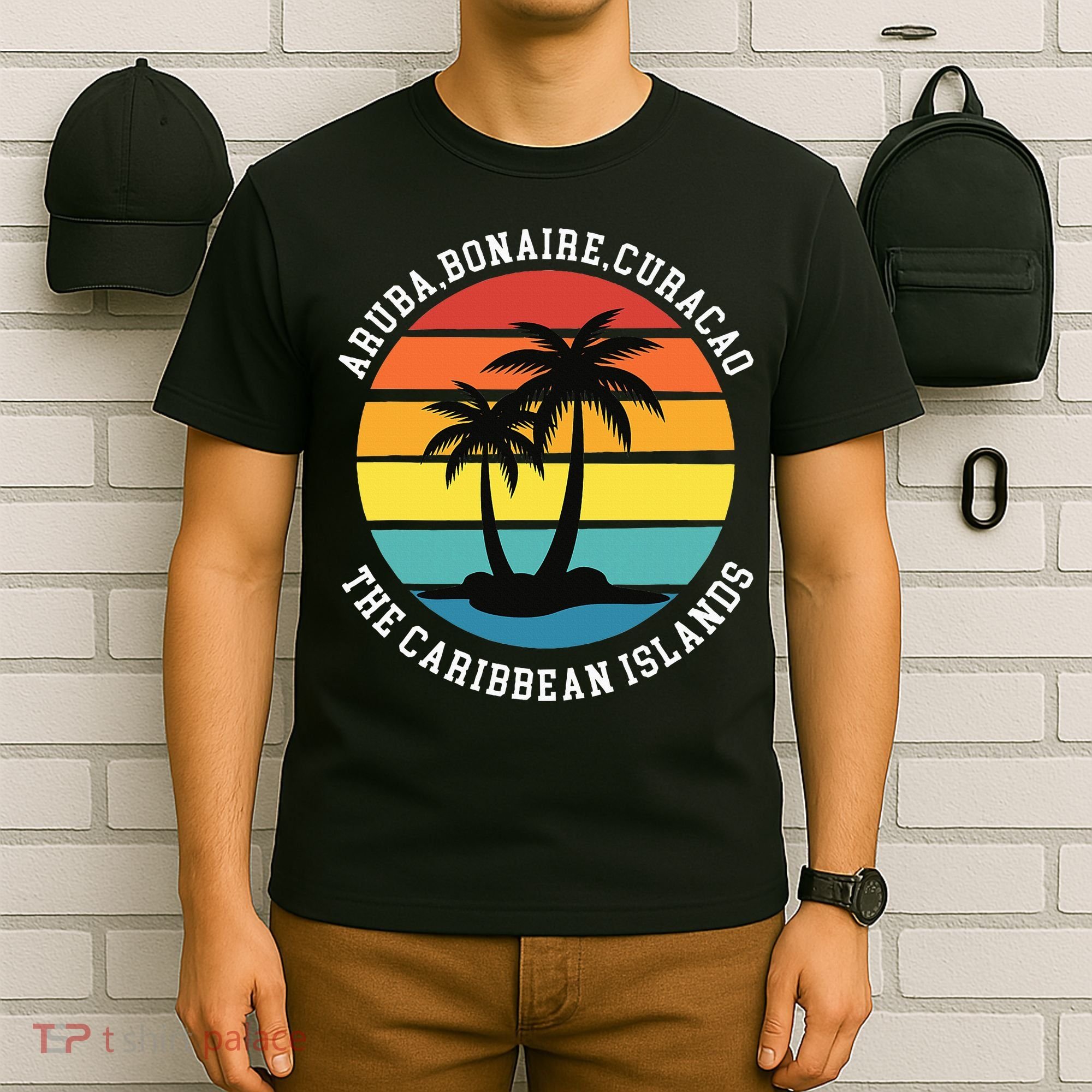 Aruba Bonaire Curacao The Caribbean Islands Vacation T-Shirt