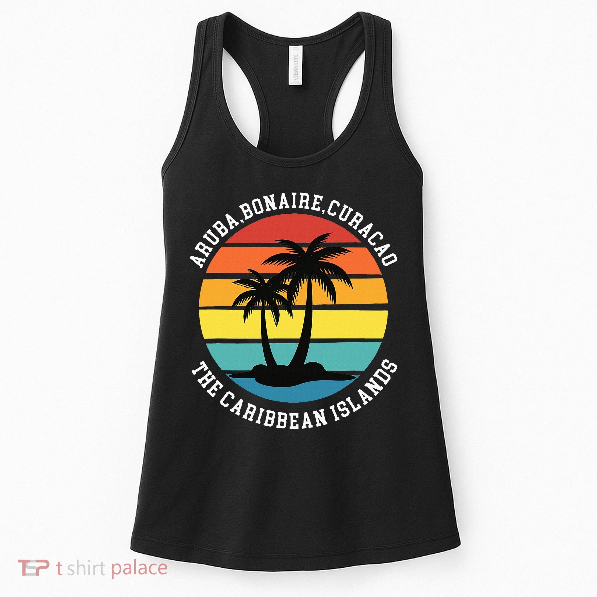 Aruba Bonaire Curacao The Caribbean Islands Vacation Women's Tank Top