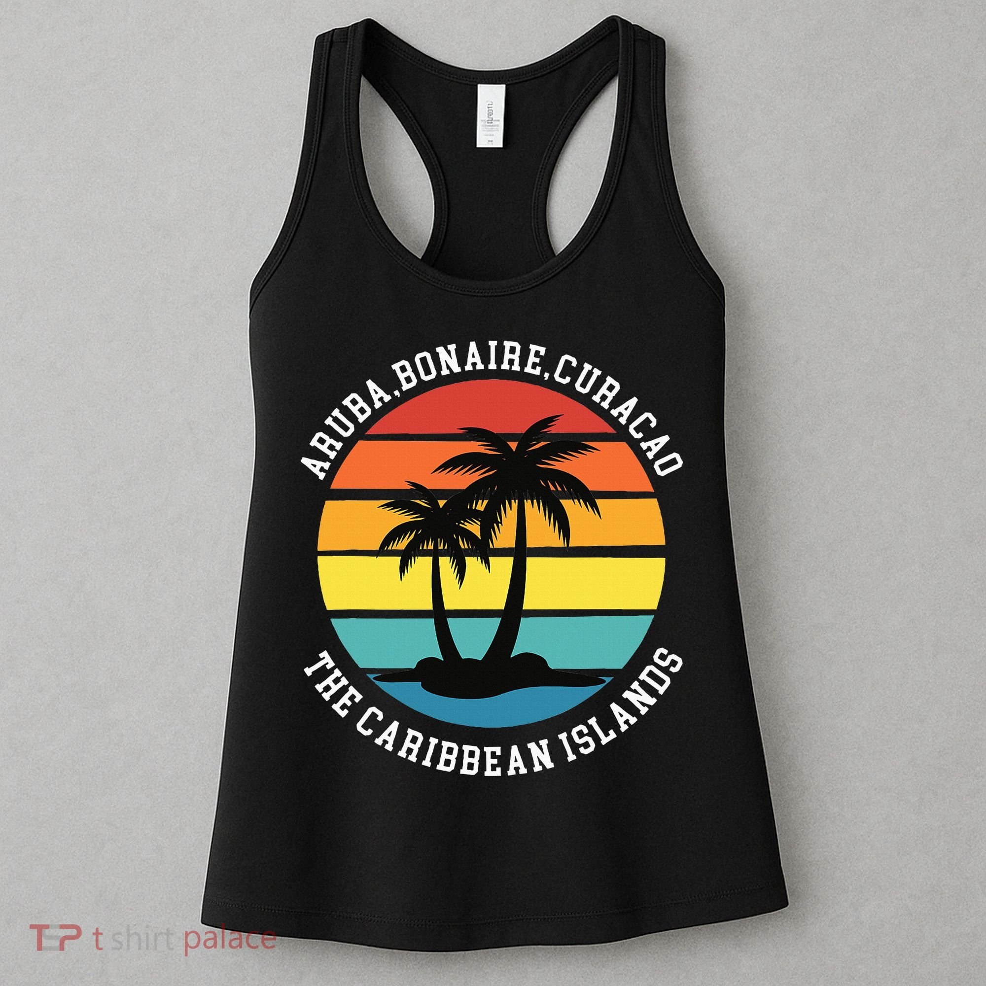Aruba Bonaire Curacao The Caribbean Islands Vacation Women's Tank Top